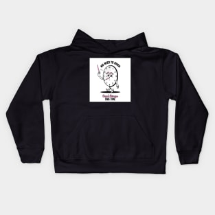 lovely drawings No Rush Kids Hoodie